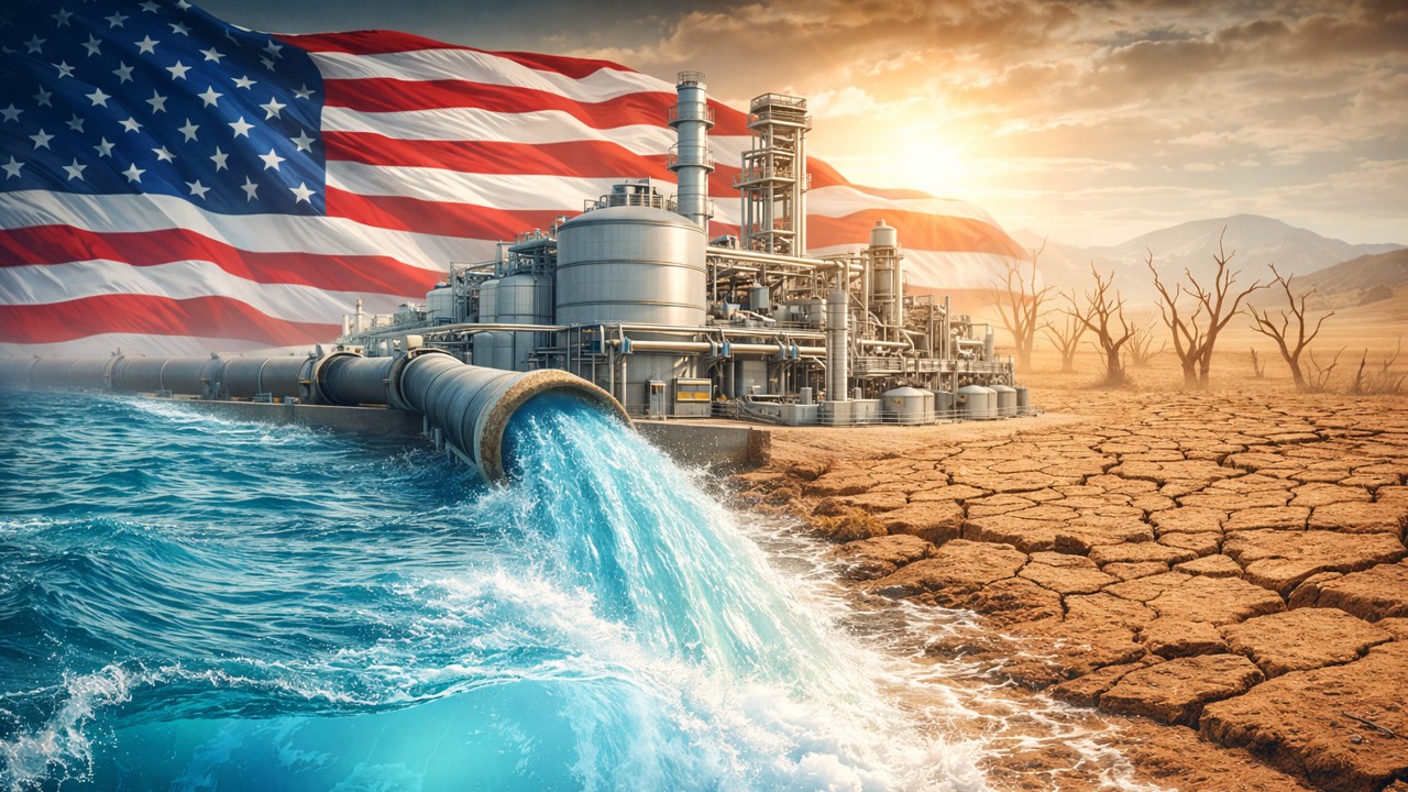 Dessalinização - Estados Unidos - megausina