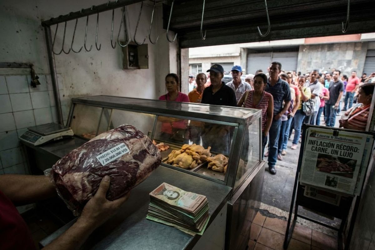 Na Venezuela, o quilo da carne virou artigo de luxo: em Caracas, preços disparam, famílias trocam boi por frango e ovos, e a crise econômica redefine o consumo alimentar no país.