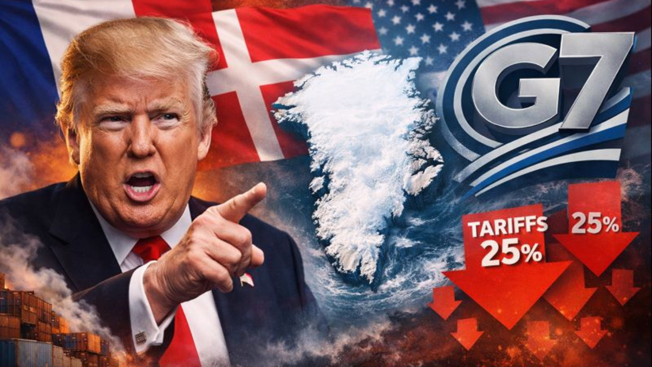 Donald Trump reacende tensão ao ameaçar tarifas comerciais, e França leva debate sobre soberania europeia ao G7.