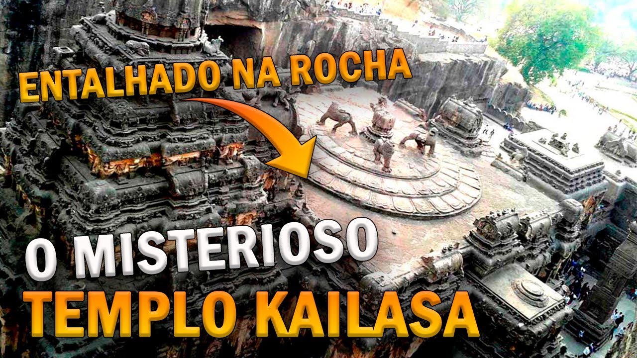 Escavado de cima para baixo a partir de um único bloco de rocha, com cerca de 400 mil toneladas removidas manualmente, este templo monolítico na Índia não foi construído — foi literalmente retirado da montanha e se tornou a maior estrutura monolítica já feita pelo ser humano