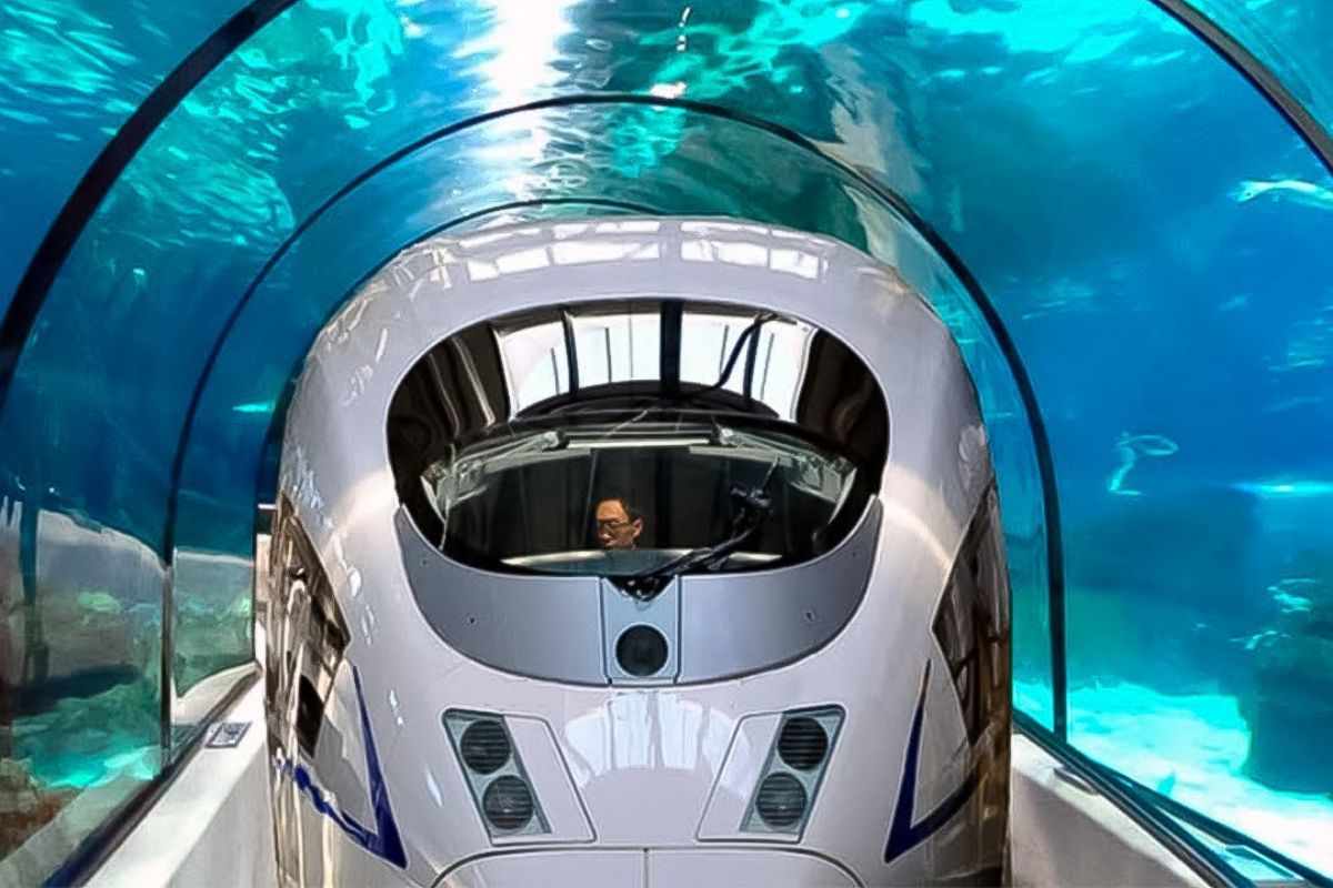 Túnel da Mancha tem um “inimigo invisível” o trem vira um pistão gigante, espreme o ar lá dentro e enfrenta uma resistência brutal, sem os 194 dutos de alívio, a viagem seria um sufoco (