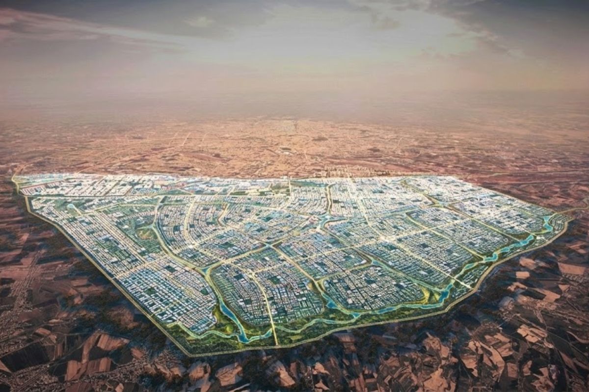 Megacidade de US$ 30 bilhões no Uzbequistão ergue Nova Tashkent com energia renovável e canais inspirados em Amsterdã para redesenhar o país.