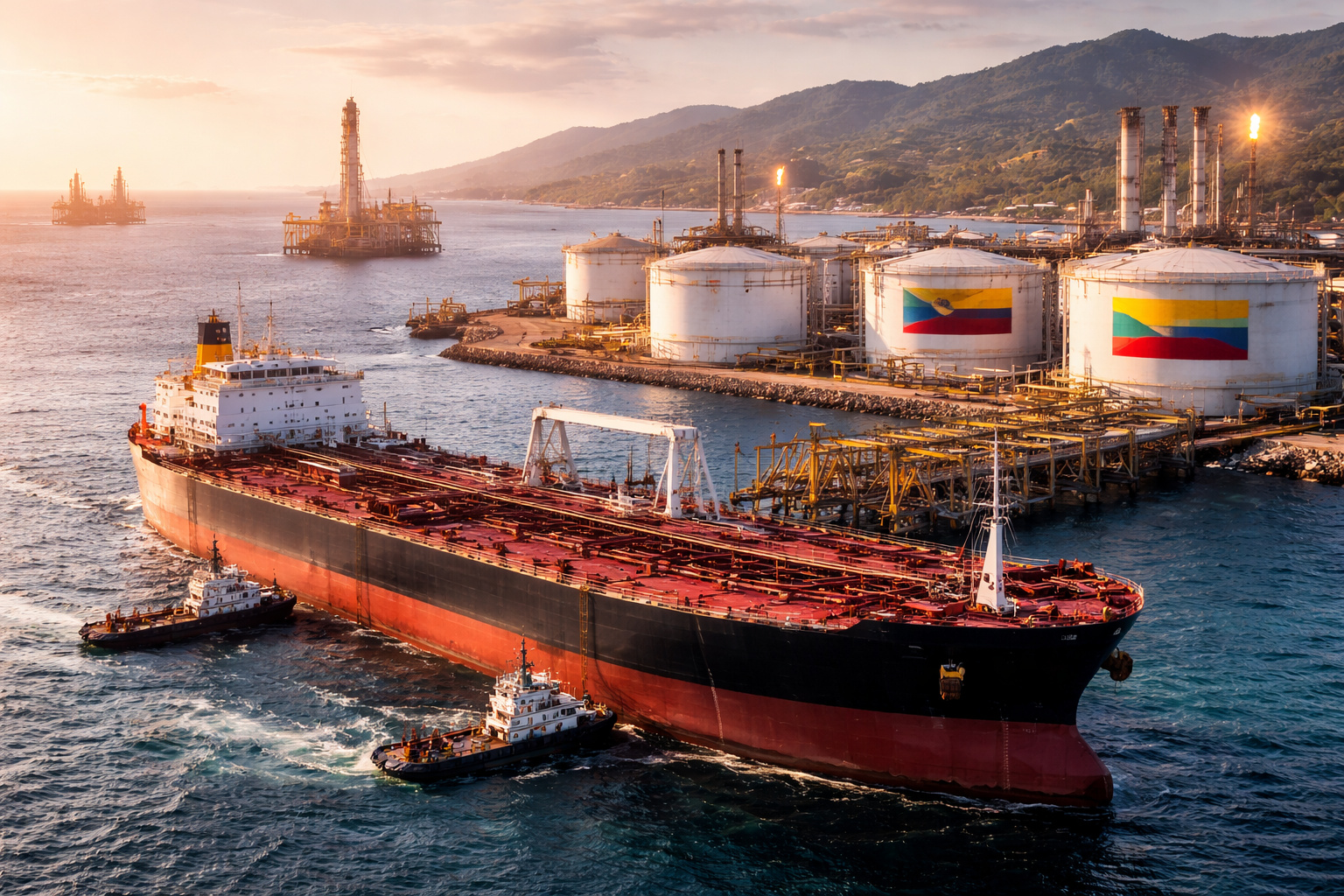 Venezuela enviará até 50 milhões de barris de petróleo aos Estados Unidos, diz Trump