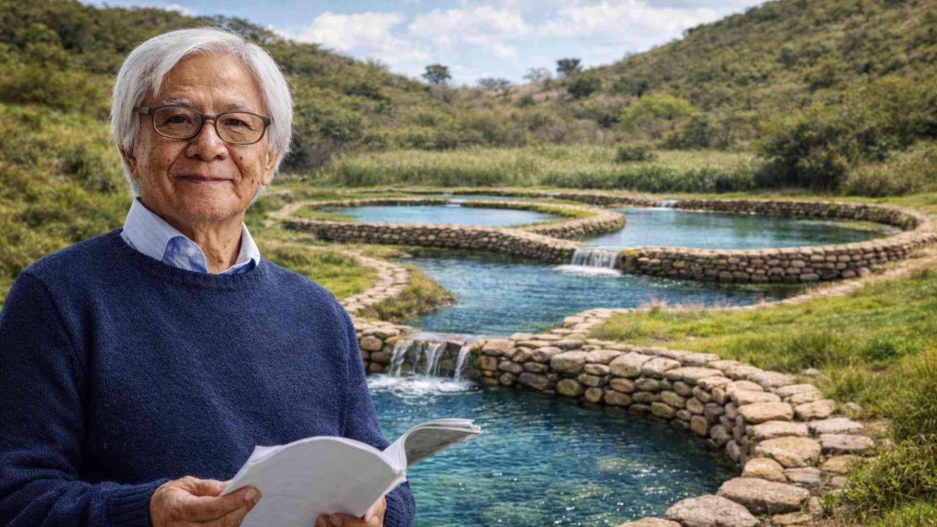 Sistema hídrico indígena com mais de mil anos foi restaurado e passou a garantir água o ano inteiro em região árida do sul do Equador.