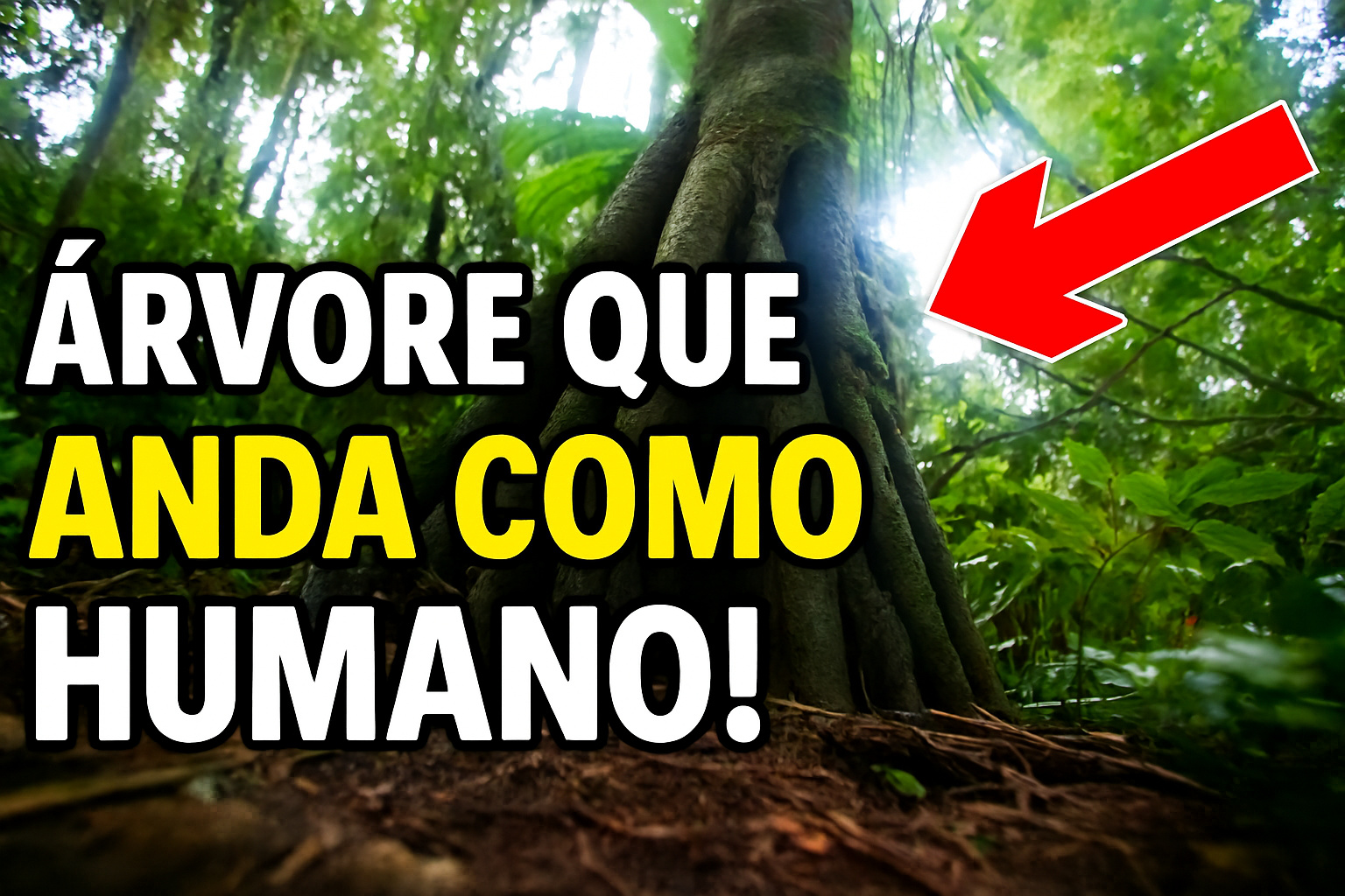 A palmeira da Amazônia que ‘anda’ pela floresta: espécie troca raízes, avança centímetros por ano em busca de luz e intriga botânicos com seu mecanismo de locomoção vegetal