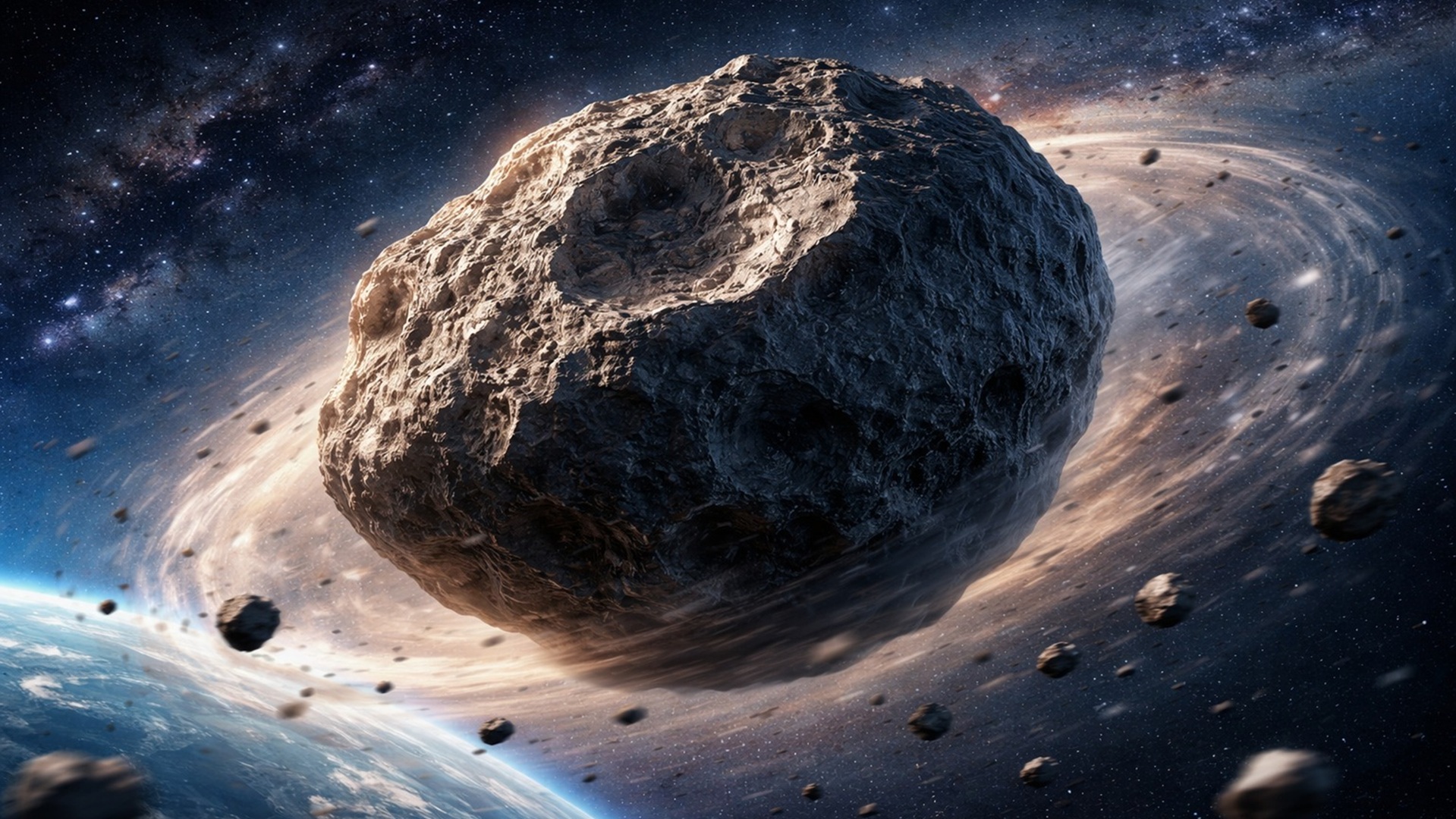 Asteroide de 710 metros identificado no Chile gira em 1,88 minutos, estabelece recorde de rotação e revela dados inéditos sobre sua estrutura.