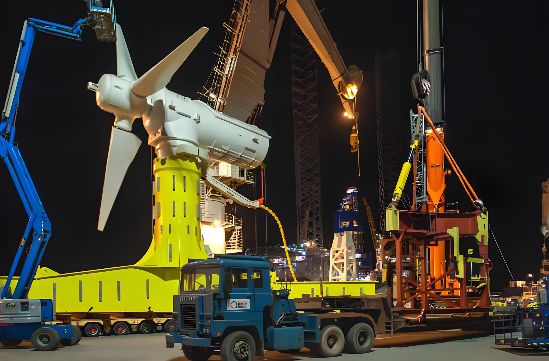 Uma máquina do tamanho de um avião está escondida sob as águas do Reino Unido, girando pás a 14 rotações por minuto e transformando a força das marés em eletricidade — um experimento que pode mudar tudo