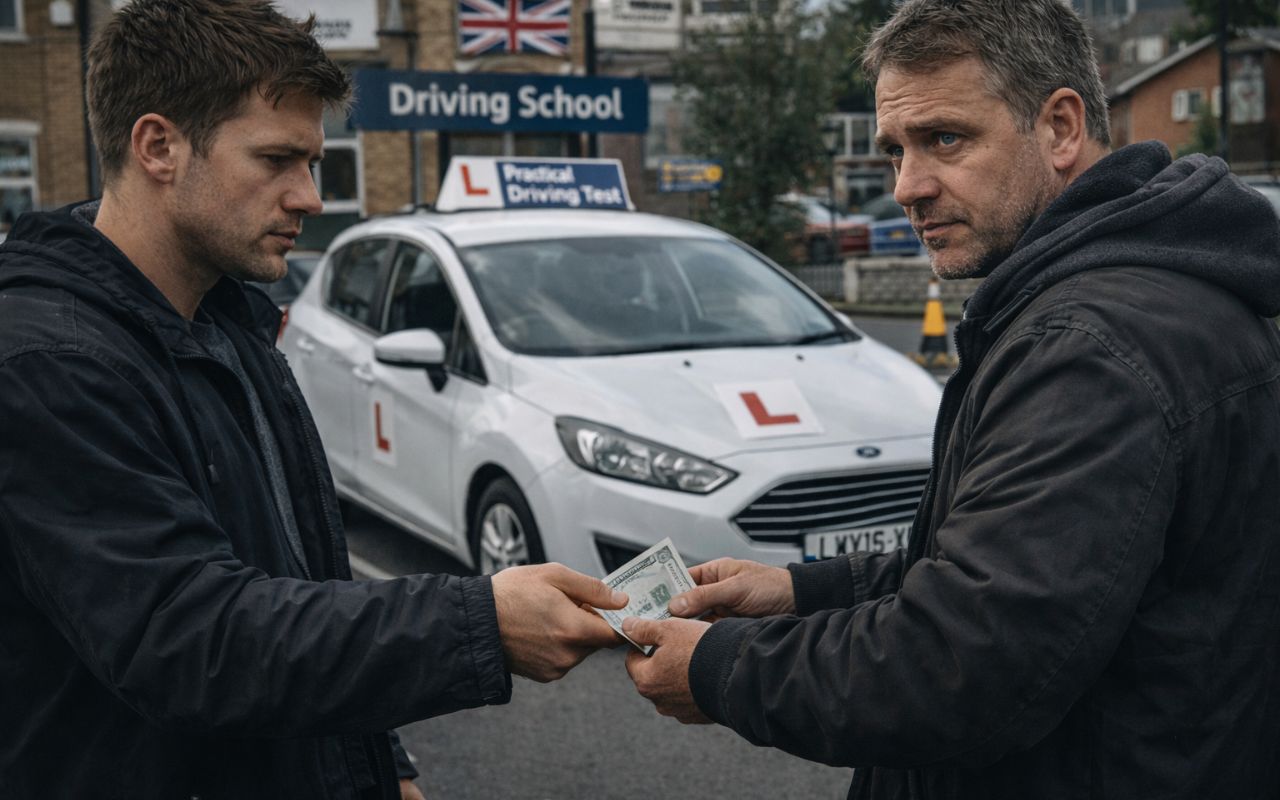 Autoescola no Reino Unido enfrenta crise com provas difíceis, espera de até cinco meses e aumento de fraudes com dublês e dispositivos ilegais.