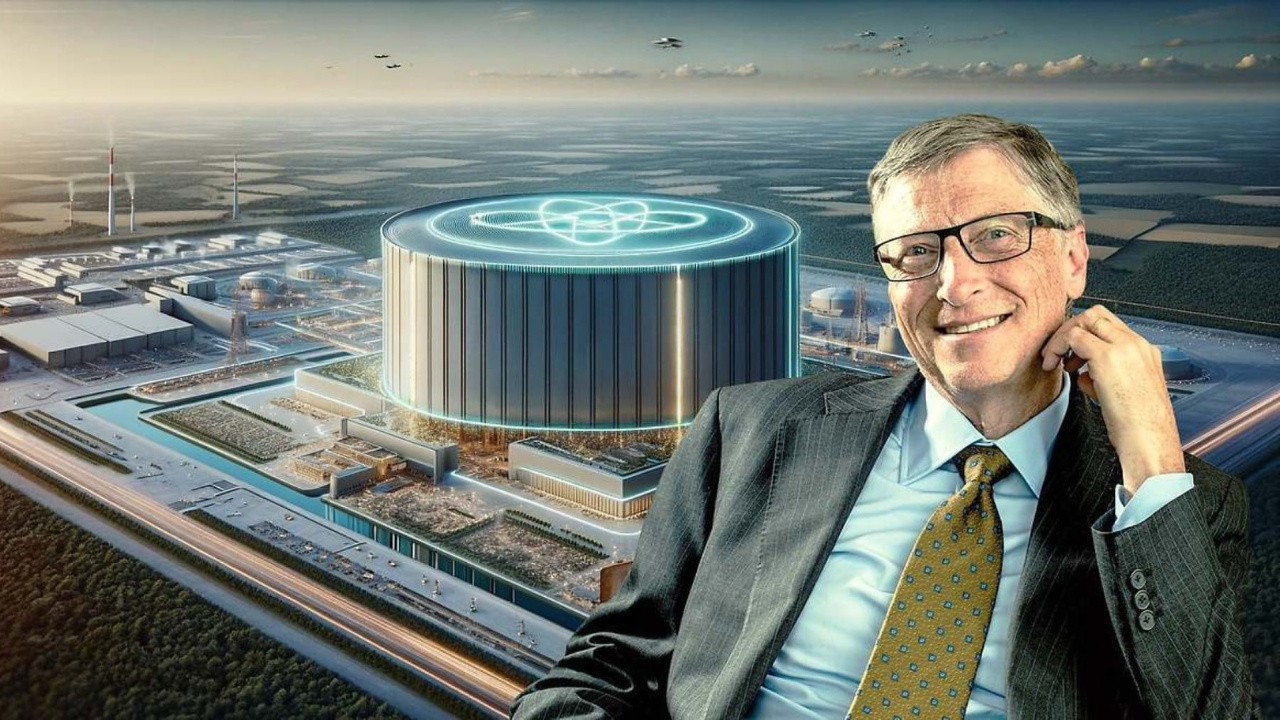 Bill Gates defende que a energia nuclear de nova geração, como o reator Natrium, será essencial para garantir eletricidade constante em 2030, complementando solar e eólica.