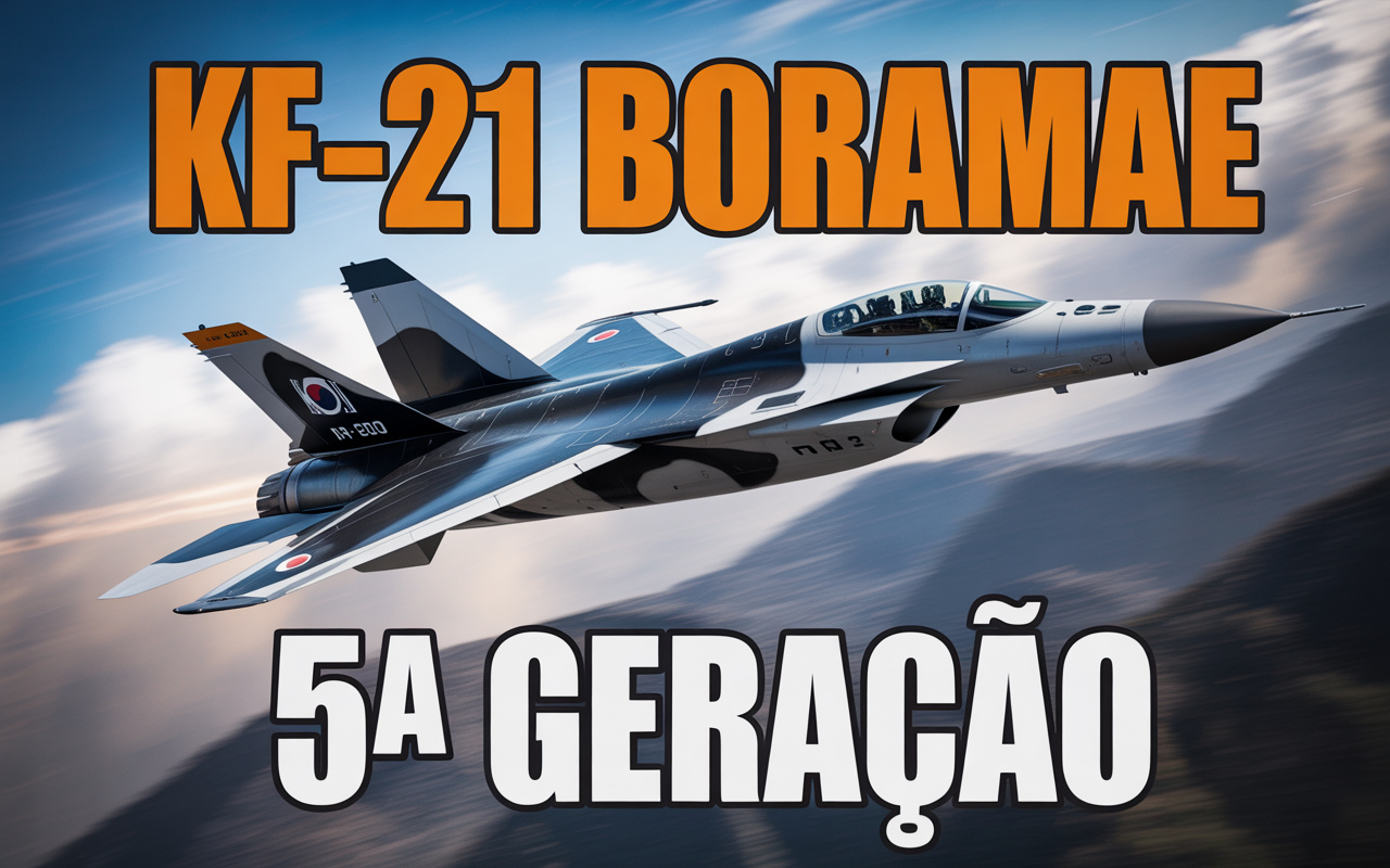 Com 16 metros de comprimento, radar AESA nacional e velocidade supersônica, a Coreia do Sul coloca o caça KF-21 Boramae em testes de voo e inicia a fase que pode levar o país ao seleto grupo da 5ª geração