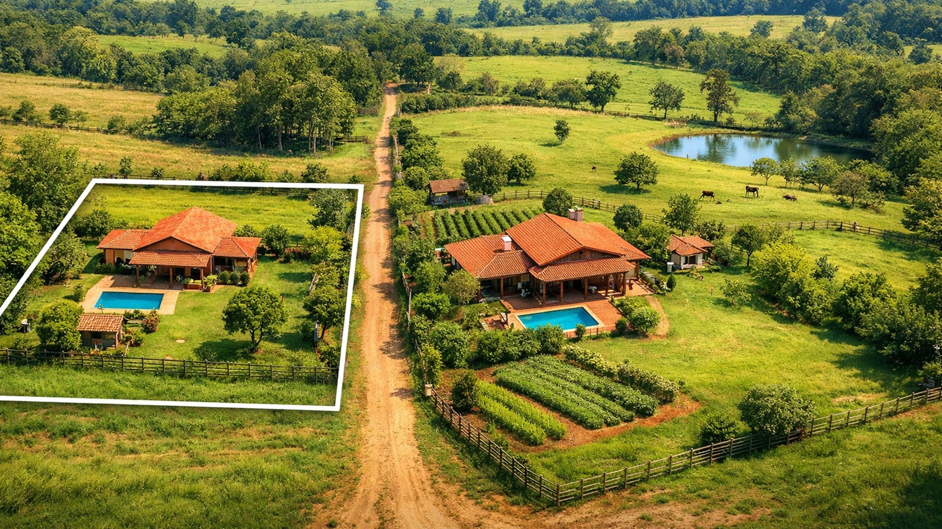 Descubra o tamanho ideal de chácara para seu perfil. Analisamos de 1000m² a 2 hectares para você investir sem erros e viver bem.