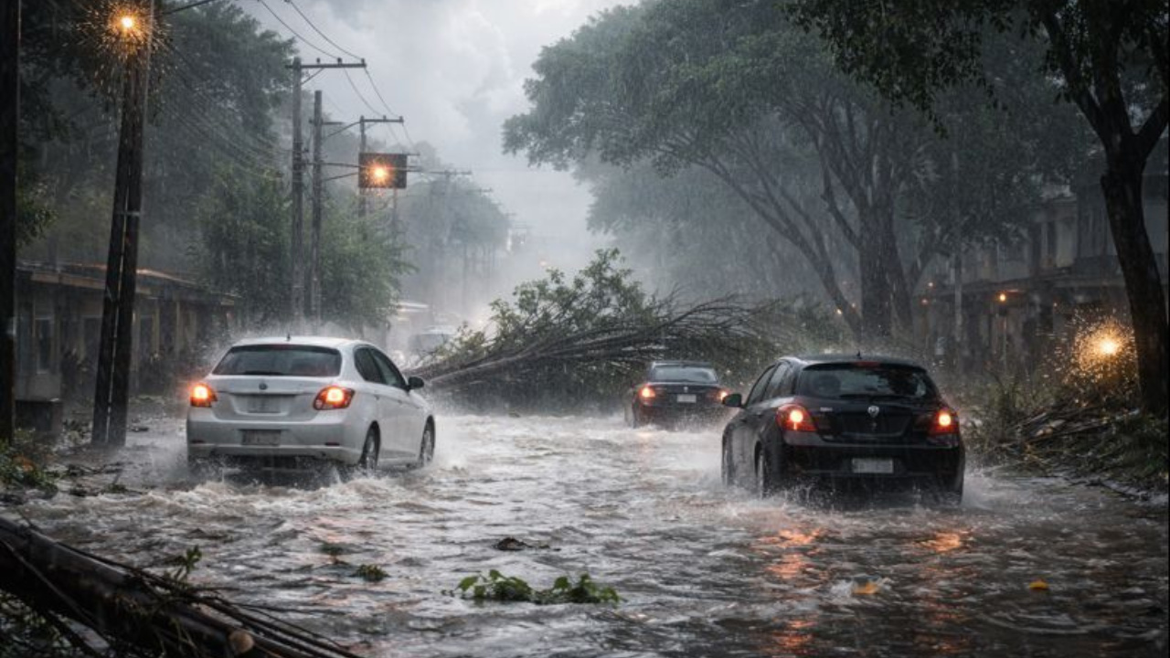 Alerta do Inmet aponta chuvas intensas no Brasil, com temporais e ventos fortes. Veja a previsão do tempo hoje e as regiões mais afetadas.