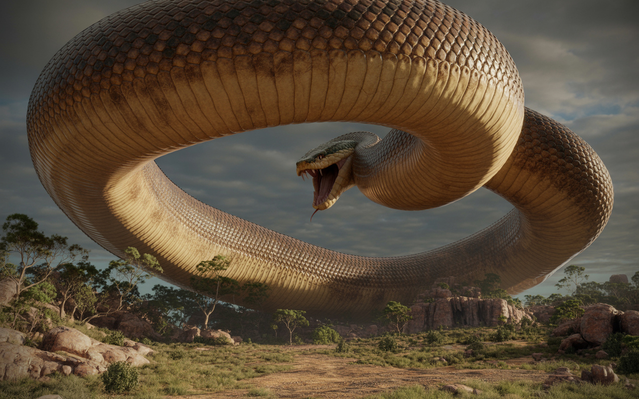 Com mais de 6 metros de comprimento e corpo capaz de engolir grandes marsupiais, a Wonambi naracoortensis foi uma das maiores serpentes que já viveram no mundo