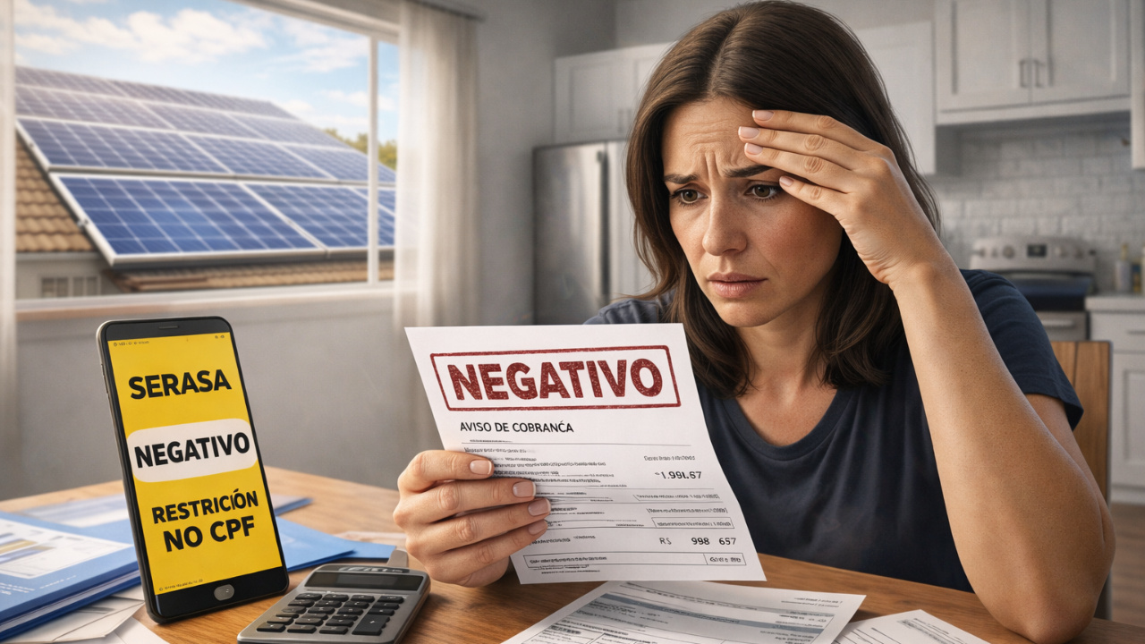 Energia solar instalada, contas altas mantidas e nome negativado levam Justiça de MT a condenar concessionária por falha na prestação do serviço.