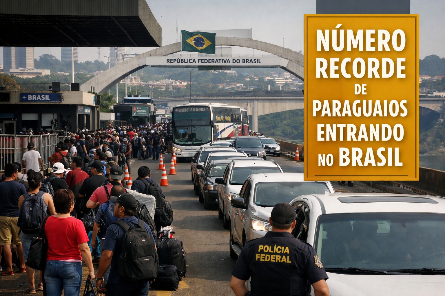 Paraguaios, Brasil, Imigração
