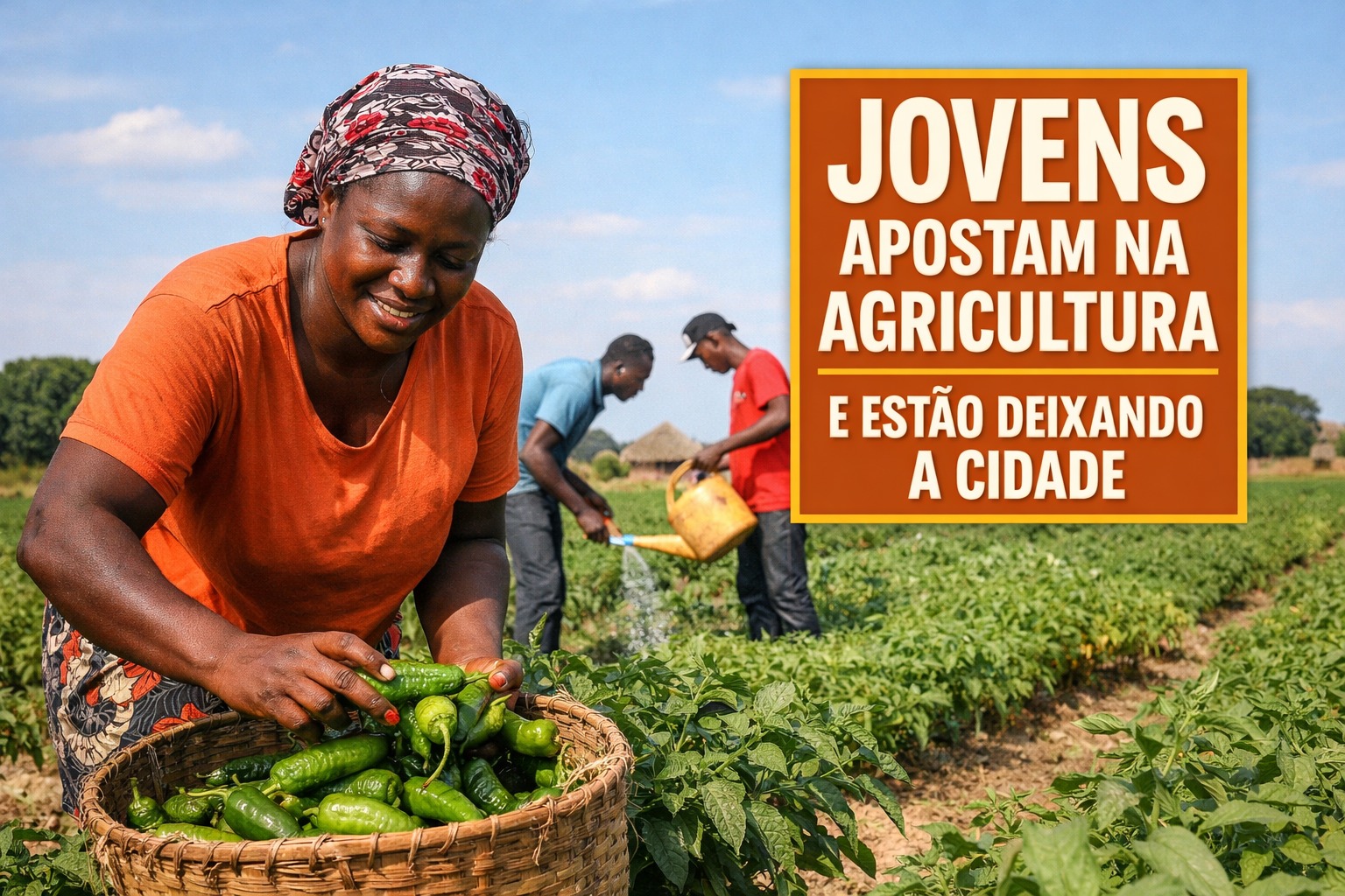 Jovens, Africa, Senegal, Agricultura