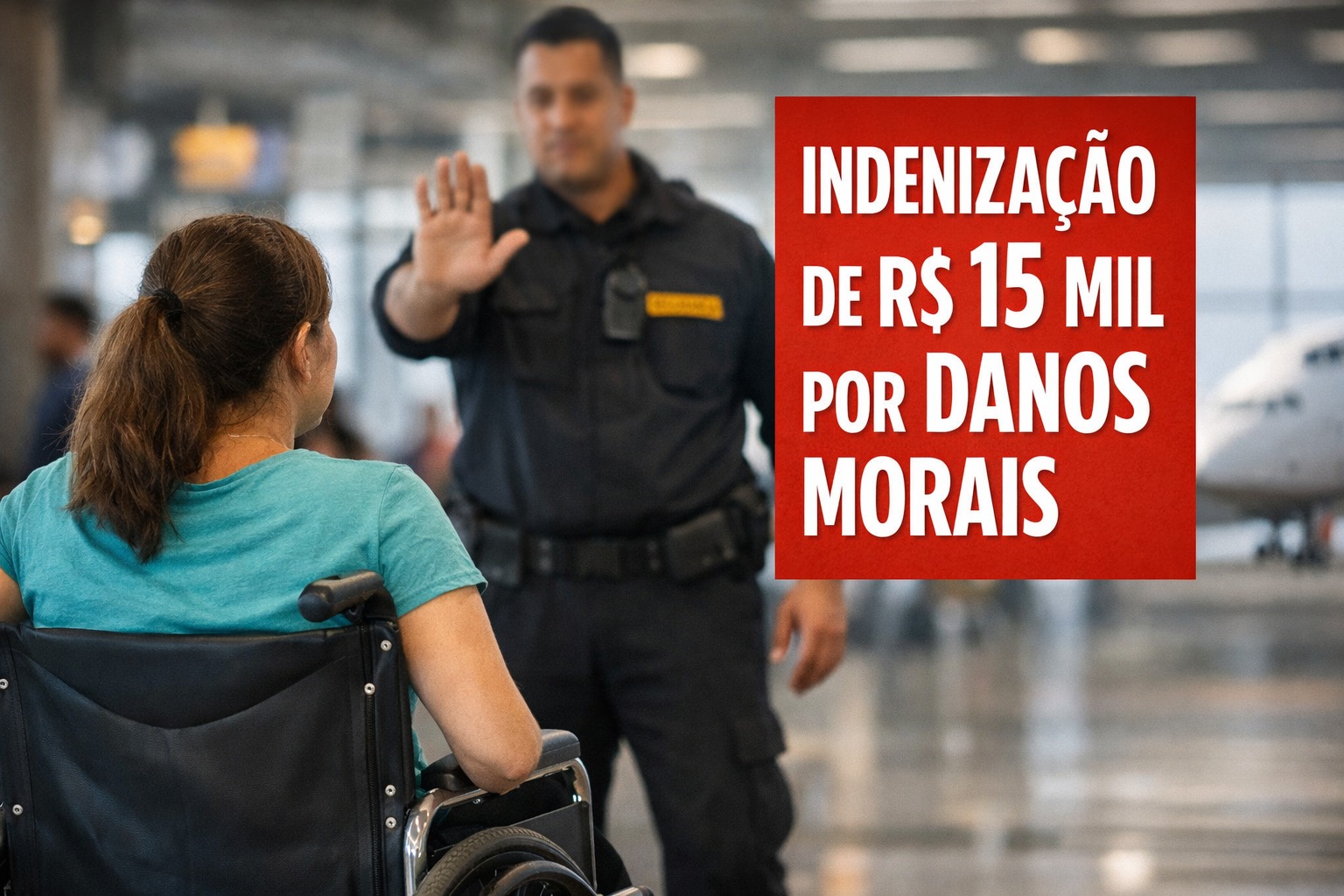 Indenização, Danos morais, Cadeira de rodas