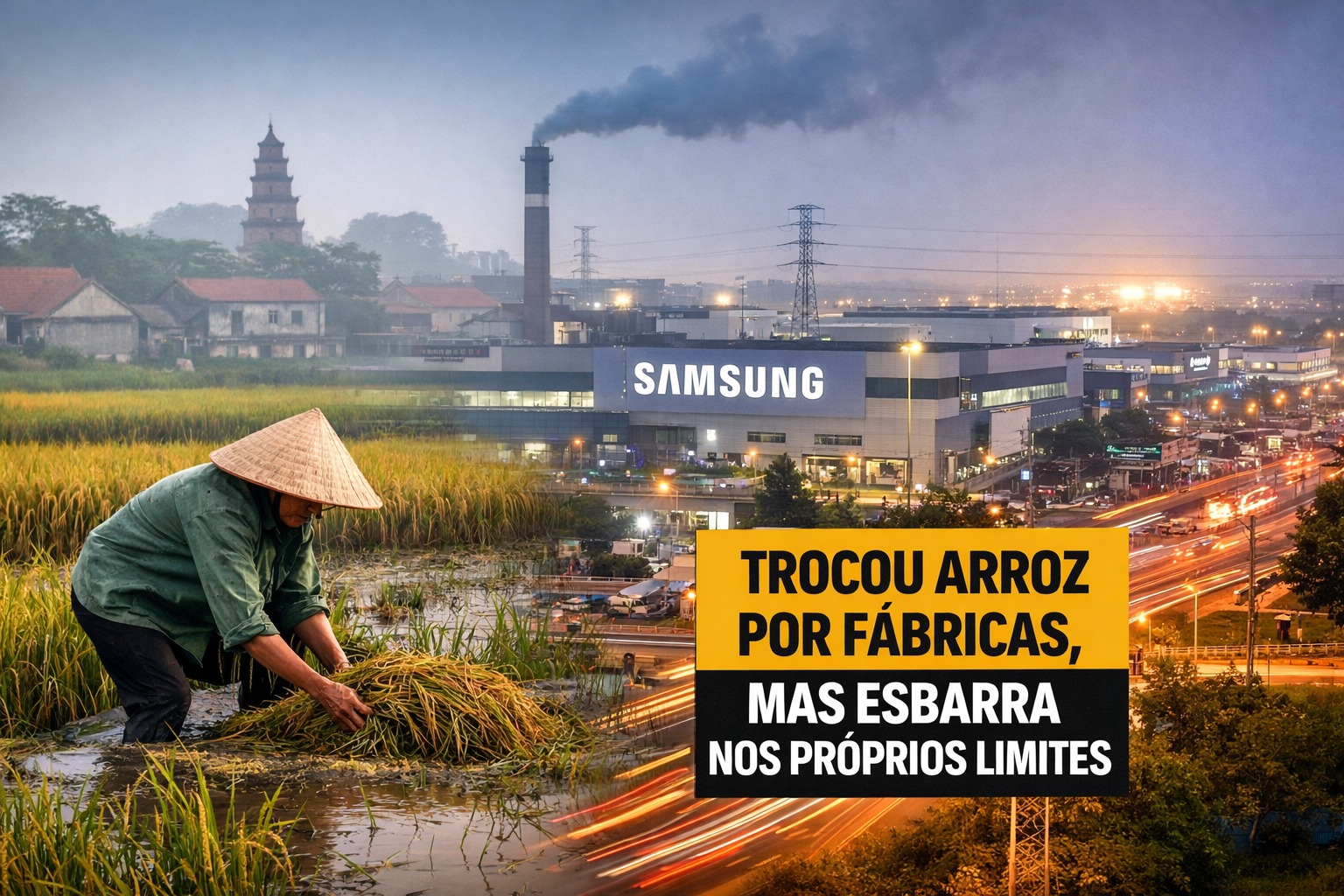 Vietnã, Cidade, Industria