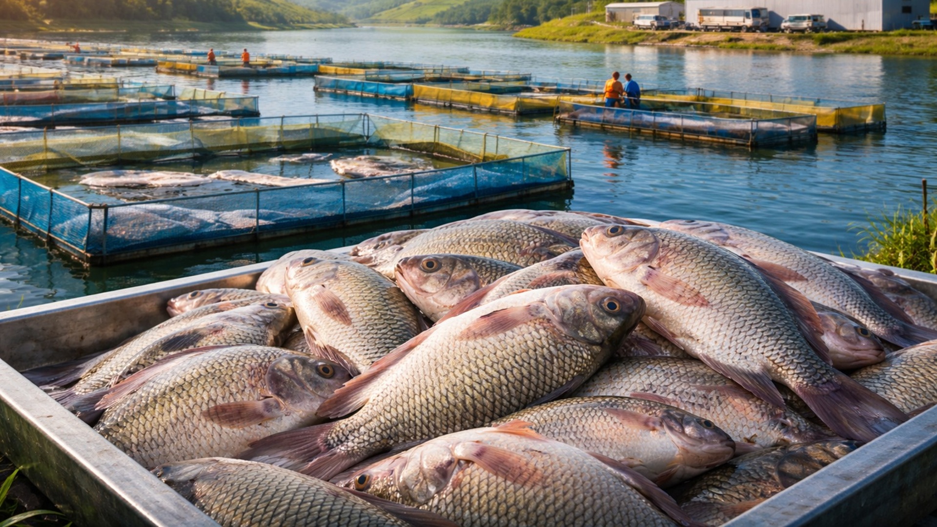 Produção de tilápia em São Paulo cresce 4% em 2025, soma 54,17 mil toneladas e gera R$ 494,11 milhões, segundo dados do IEA.