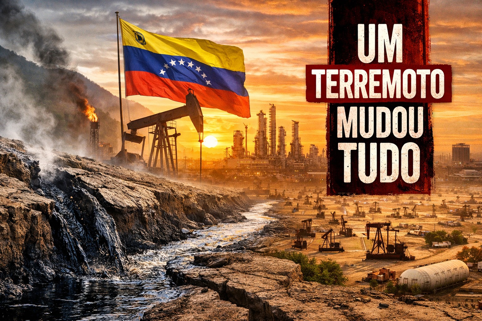 Petróleo, Venezuela, Terremoto