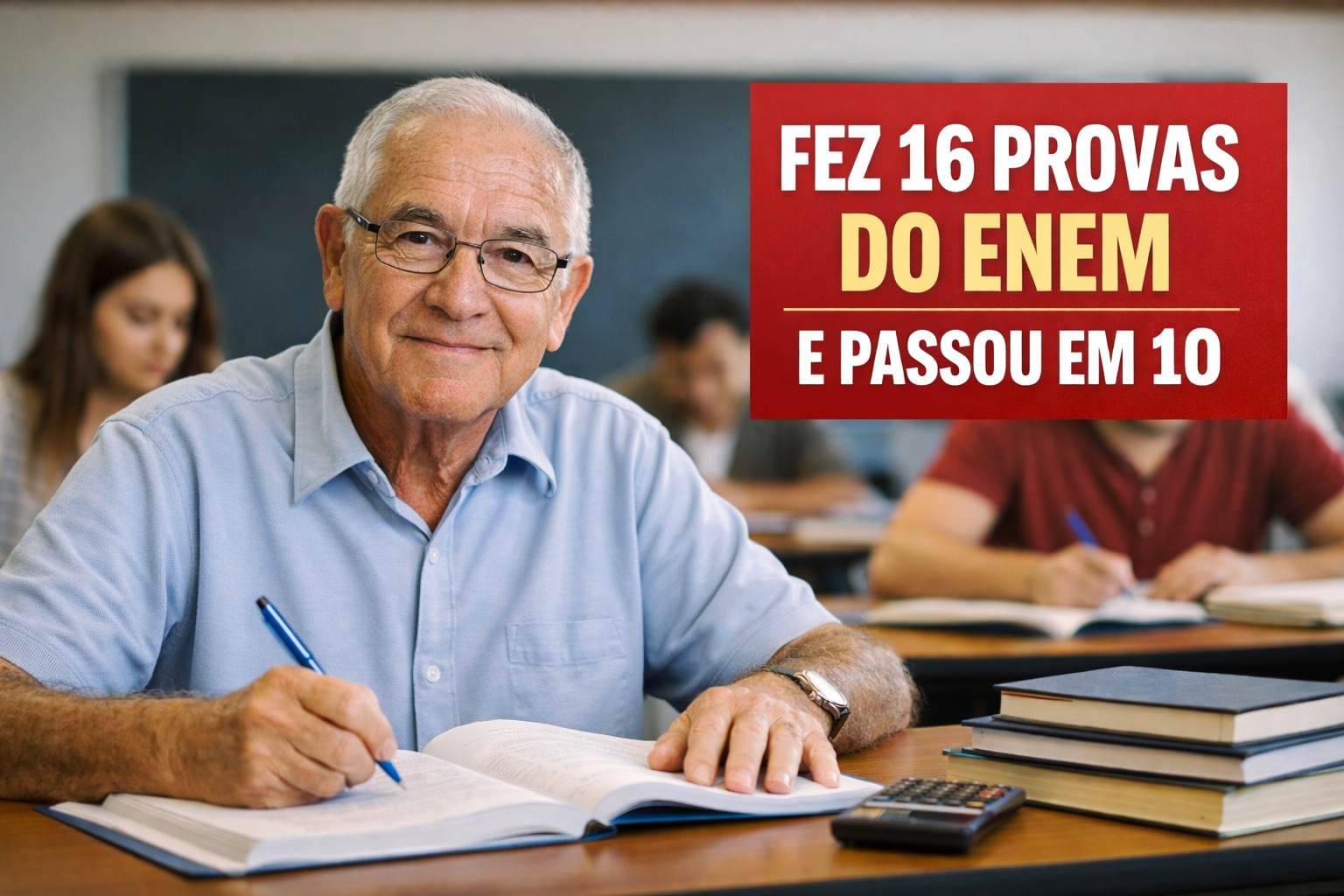 Enem, Idoso, Prova