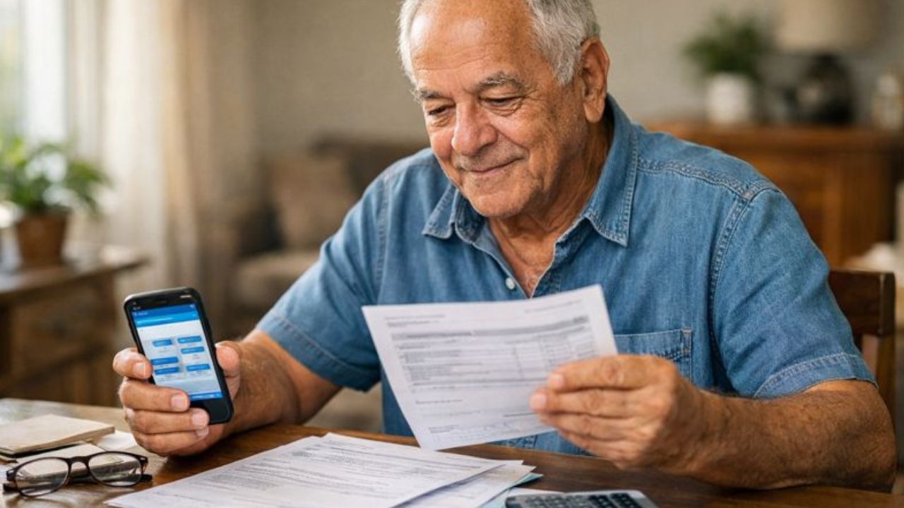 INSS confirma pagamento bilionário a aposentados após descontos irregulares. Pedido é feito pelo aplicativo Meu INSS.