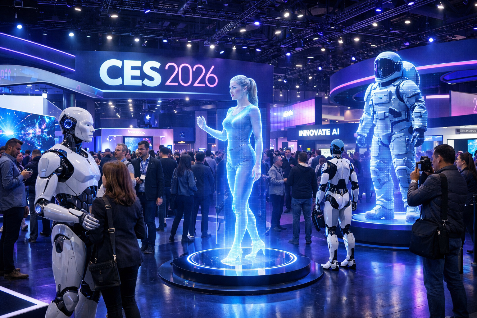 nvenções inusitadas apresentadas na CES 2026 em Las Vegas