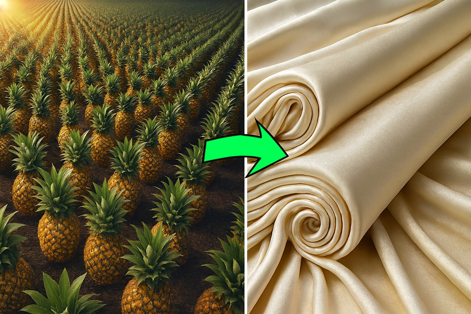 Com mais de 13 milhões de toneladas de folhas descartadas por ano, fibras de abacaxi estão virando pratos, tecido semelhante ao couro e entrando na indústria global; a cadeia que transforma resíduo agrícola em material premium