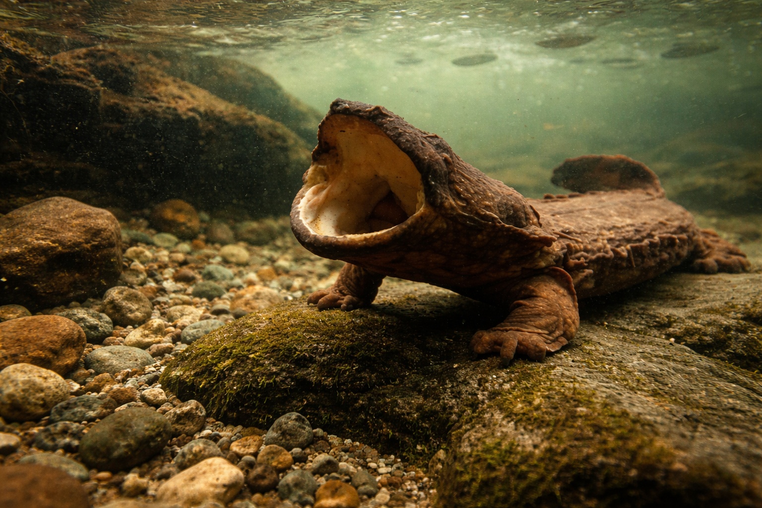 Cryptobranchus alleganiensis, a salamandra que pode viver até 100 anos, não envelhece como outros vertebrados e ainda regenera órgãos inteiros