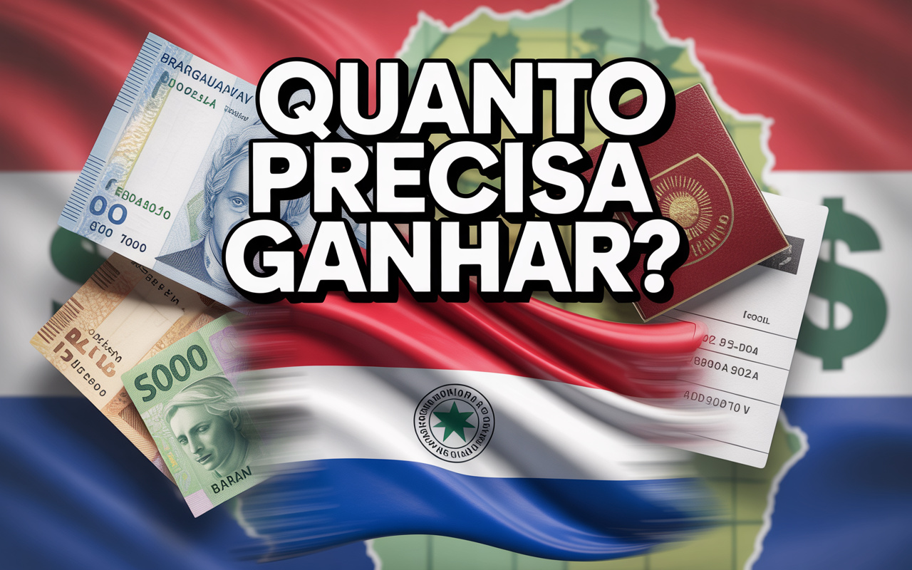 Quanto um brasileiro precisa ganhar por mês para morar no Paraguai em 2026: custos reais, exigências legais e o que muda ao sair do Brasil