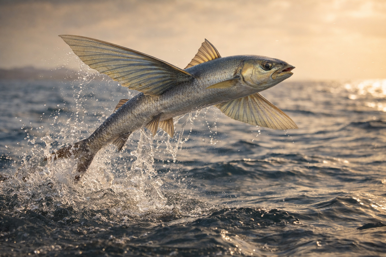 Com nadadeiras que funcionavam como asas e saltos que rasgavam a superfície, o peixe triássico Thoracopteridae foi o primeiro “voador” dos mares e antecipou em milhões de anos a fuga aérea das aves