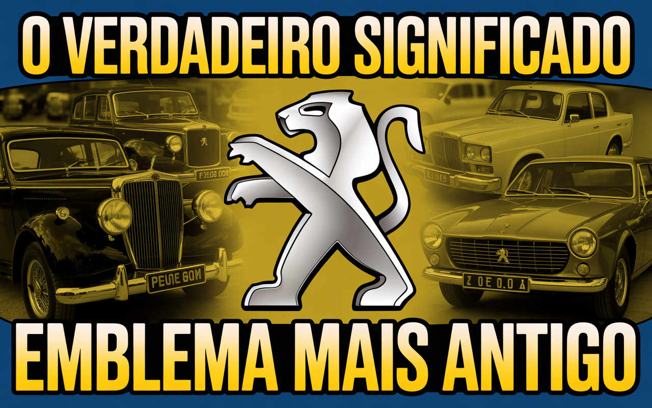 Muito antes de fabricar carros, a Peugeot já usava um leão como símbolo: o verdadeiro significado por trás do emblema mais antigo da indústria automotiva
