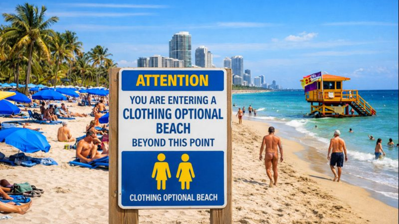 A Haulover Park Beach é a única praia de nudismo em Miami, com roupas opcionais e destaque entre as melhores do mundo.