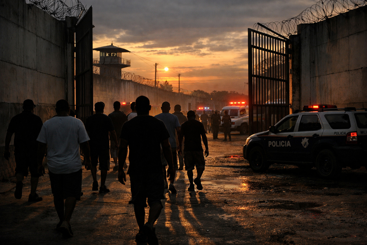 presos que não retornaram após saidinha de Natal no Brasil