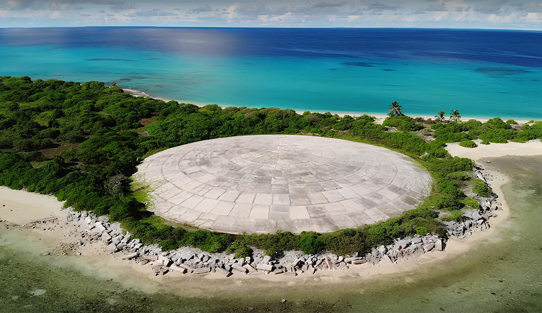 No projeto Cactus Dome, os EUA enterraram cerca de 73 mil m³ de resíduos químicos e radioativos em ilhas do Pacífico — e agora o domo de concreto nas Ilhas Marshall começou a rachar com o avanço do mar