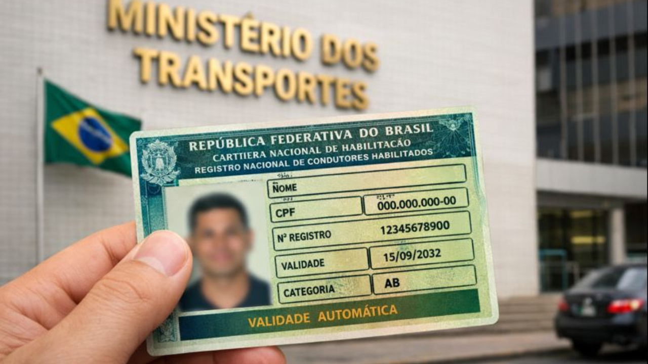Ministério dos Transportes libera renovação automática da CNH, aumenta validade da CNH e garante economia para motoristas sem infrações.