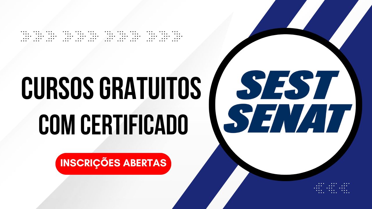 O SEST SENAT abriu inscrições para cursos gratuitos de Inglês online, com foco no atendimento ao público. Saiba como funciona, quem pode participar e como obter o certificado.