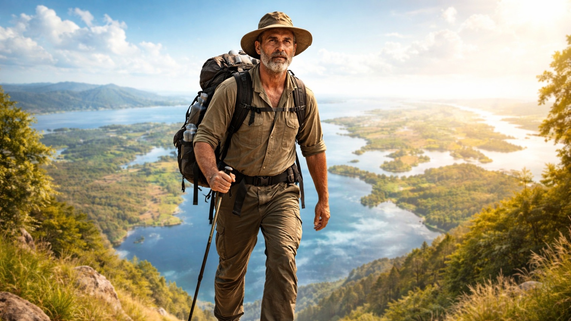 Karl Bushby caminha 58.000 km desde 1998 na Expedição Golias e planeja cruzar o Túnel da Mancha a pé até 2026.