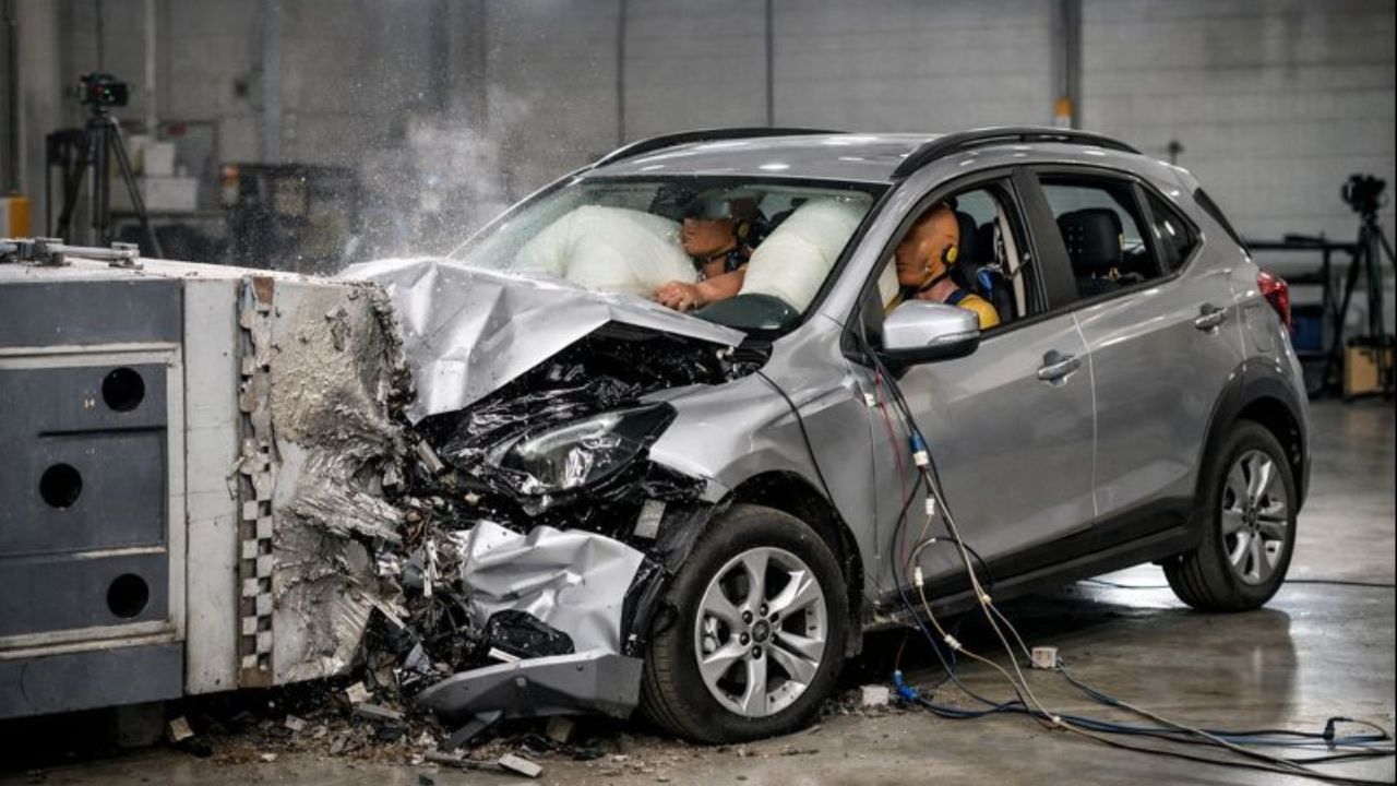 Carros da Citroën, Peugeot 2008 e toyota tiveram notas baixas no teste de colisão e acenderam alerta sobre segurança veicular.