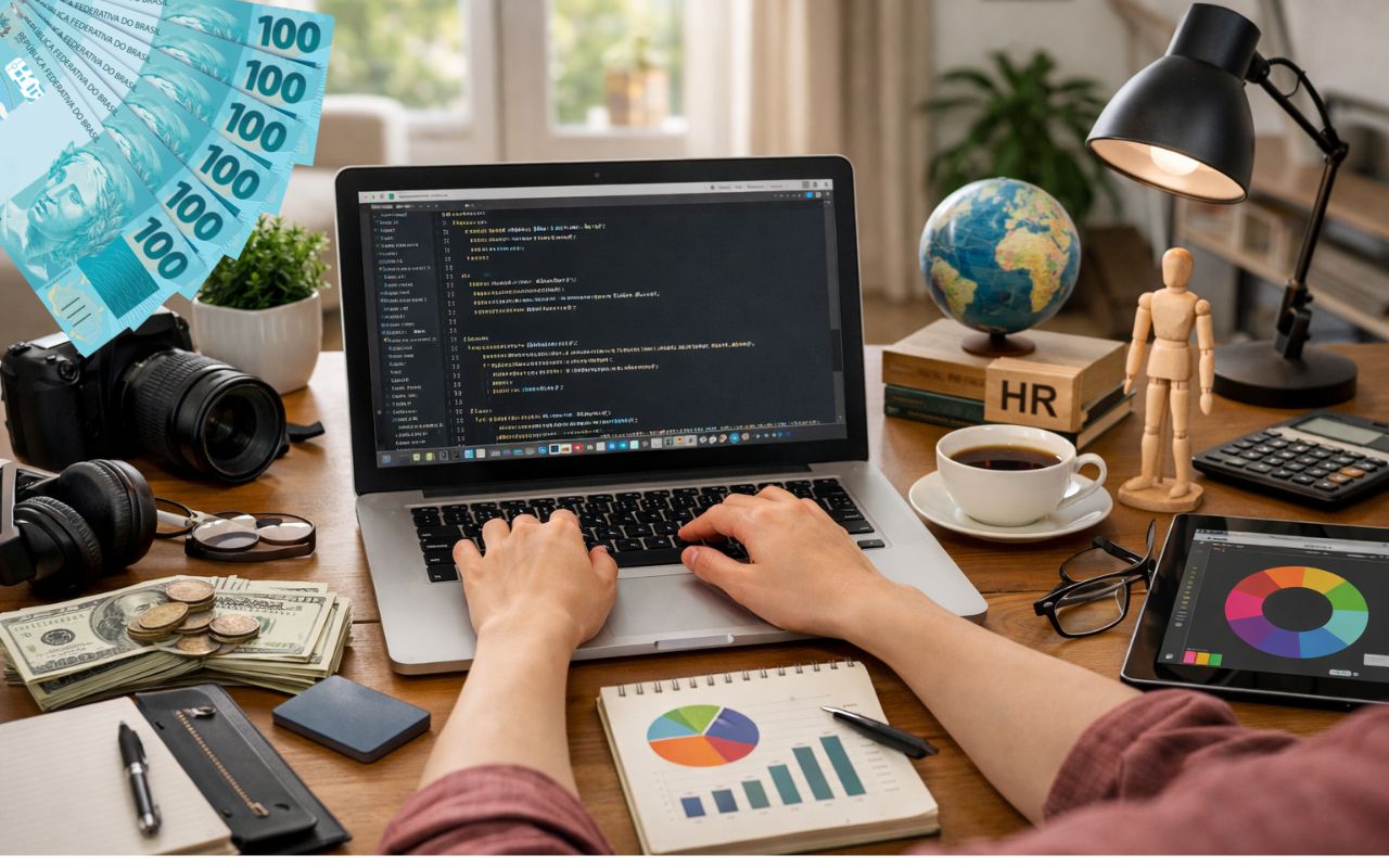 Descubra as 5 profissões que mais crescem para quem quer trabalhar um trabalho remoto (home office) 2026. Conheça as áreas em alta.