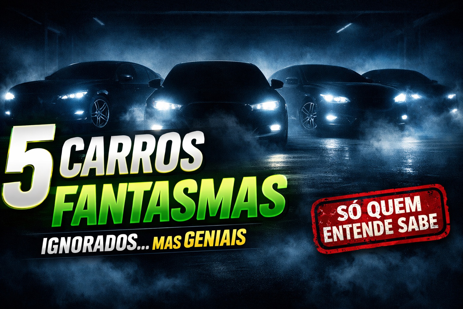 5 carros “fantasmas” que passaram despercebidos no Brasil, ignorados nas concessionárias, mas disputados por quem realmente entende de mecânica e projeto