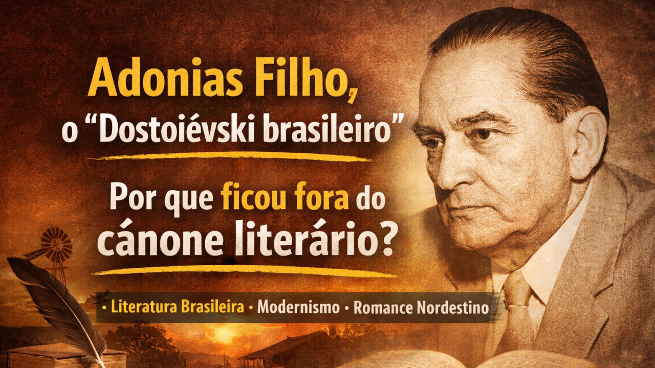 Conheça a trajetória de Adonias Filho, destaque da Literatura brasileira, e entenda por que sua obra ficou fora do cânone literário.