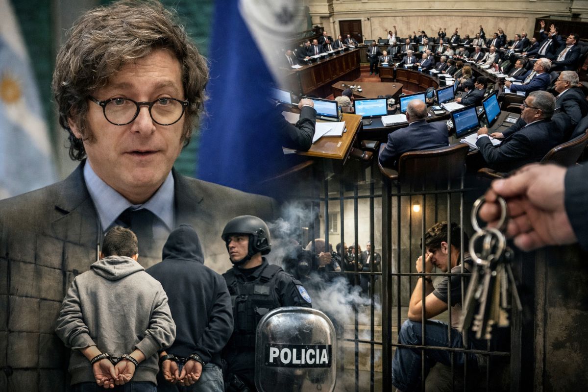 maioridade penal na Argentina: Senado da Argentina aprova redução da maioridade penal, define prisão preventiva e endurece crimes graves.