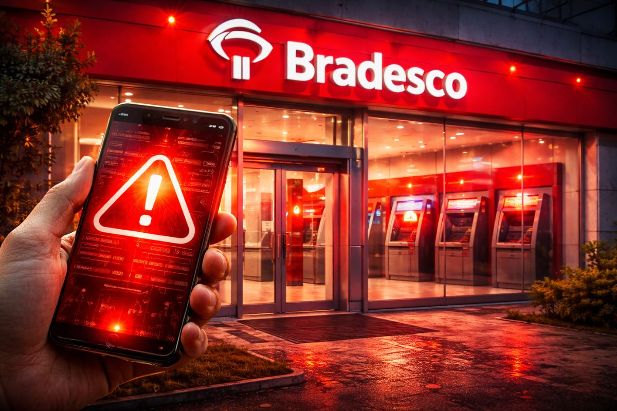 Bradesco reforça segurança ao citar que aplicativo antigo fora de atualizações pode ser explorado por trojan bancário, reabrindo debate sobre manutenção, legado digital e risco operacional em canais online.