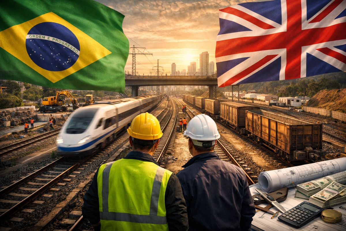 Acordo acelera ferrovias com regulação ferroviária, segurança operacional, financiamento de infraestrutura e corredores estratégicos no Brasil.