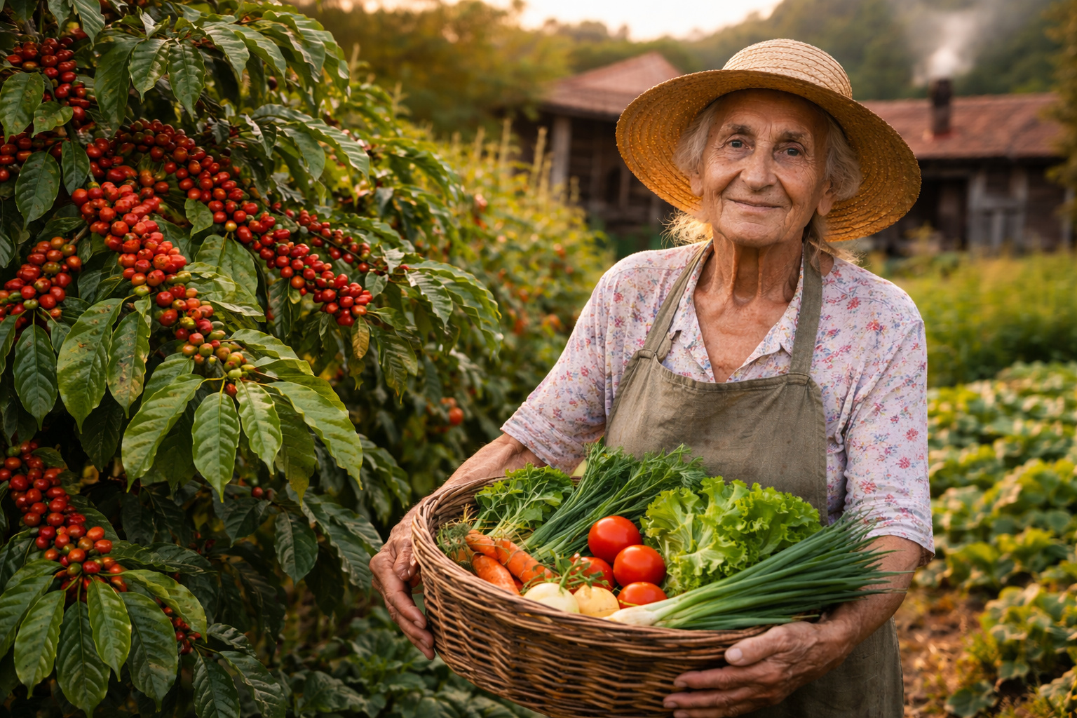 isolamento - idosa - vida no campo