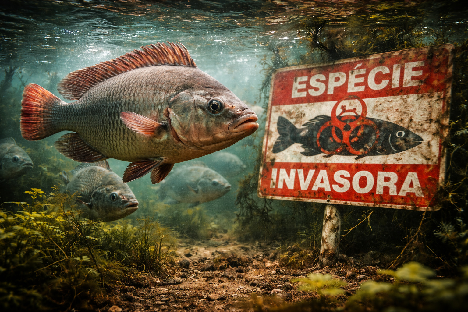 Tilápia - produção de peixe