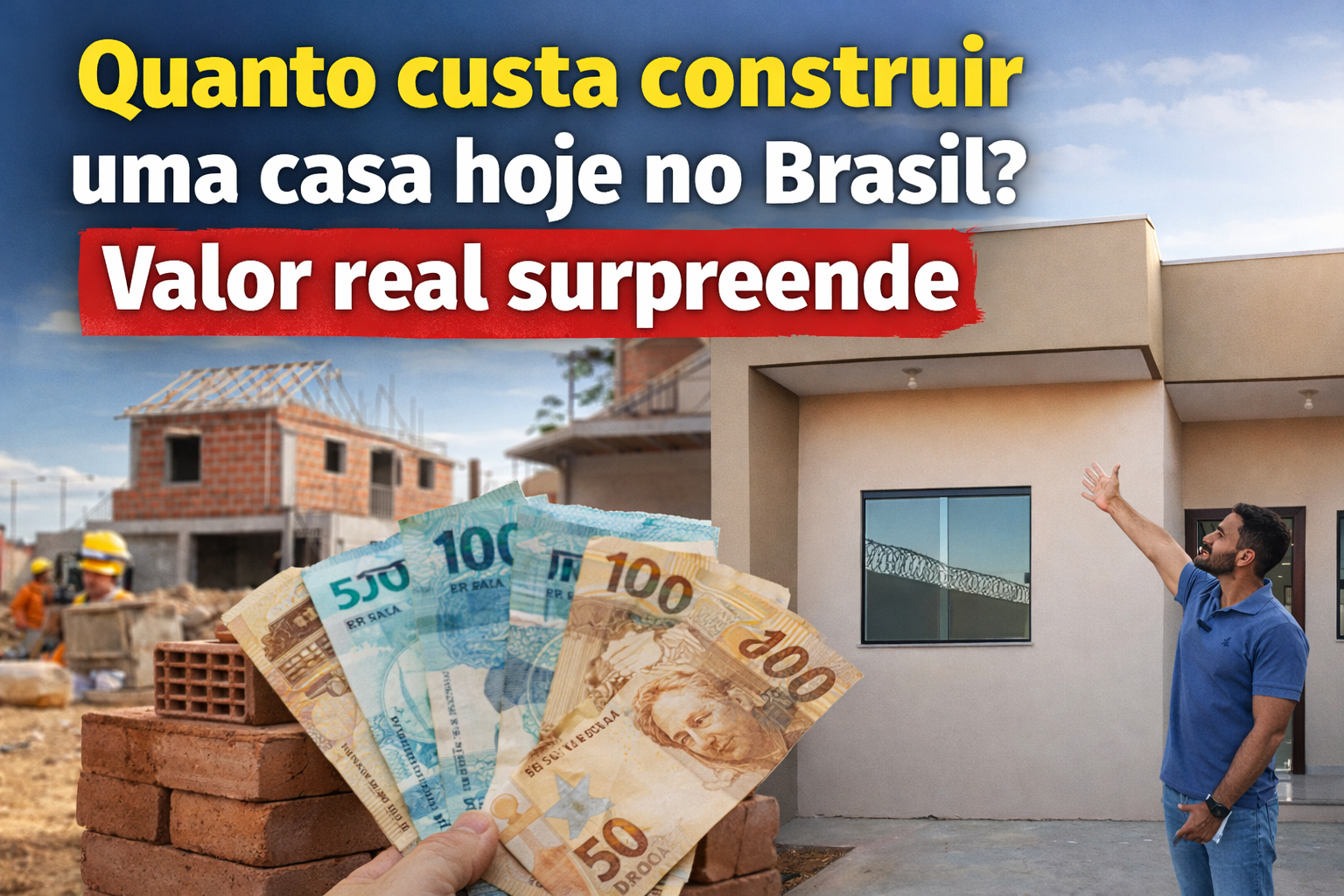 custo de obra no Brasil