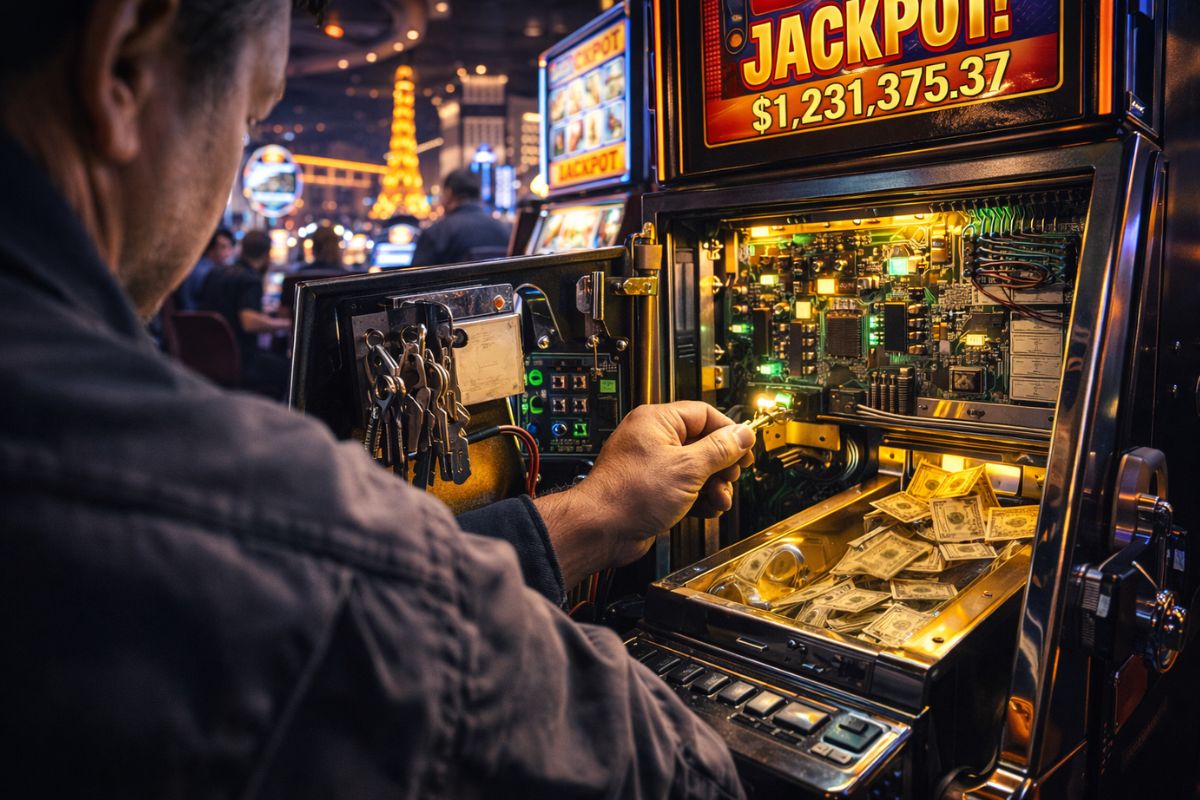 Chaveiro invade cérebro das máquinas de cassino, reprograma caça-níqueis em segundos, rouba milhões em Las Vegas sem armas nem hackers e obriga a indústria do jogo (3)