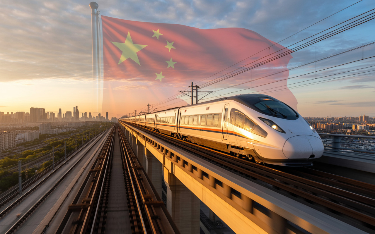 Com mais de 40 mil quilômetros de trilhos, centenas de estações e trens que cruzam o país a até 350 km/h, a China construiu em duas décadas a maior rede ferroviária de alta velocidade já criada na história da humanidade